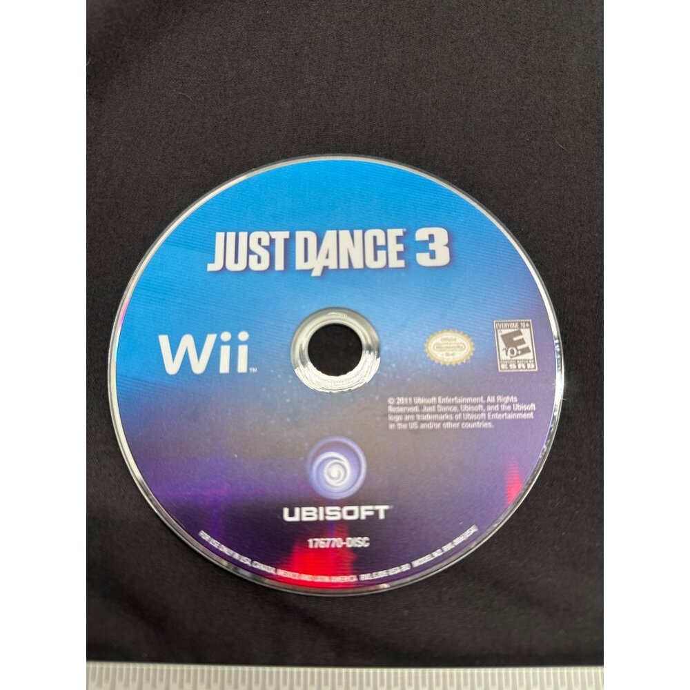 Just Dance 3 Wii Game Disc By Ubisoft
